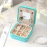 Unisex Compact Travel Jewelry Organizer Box with Padded Compartments 5