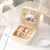 Unisex Compact Travel Jewelry Organizer Box with Padded Compartments 7