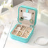 Unisex Compact Travel Jewelry Organizer Box with Padded Compartments 9