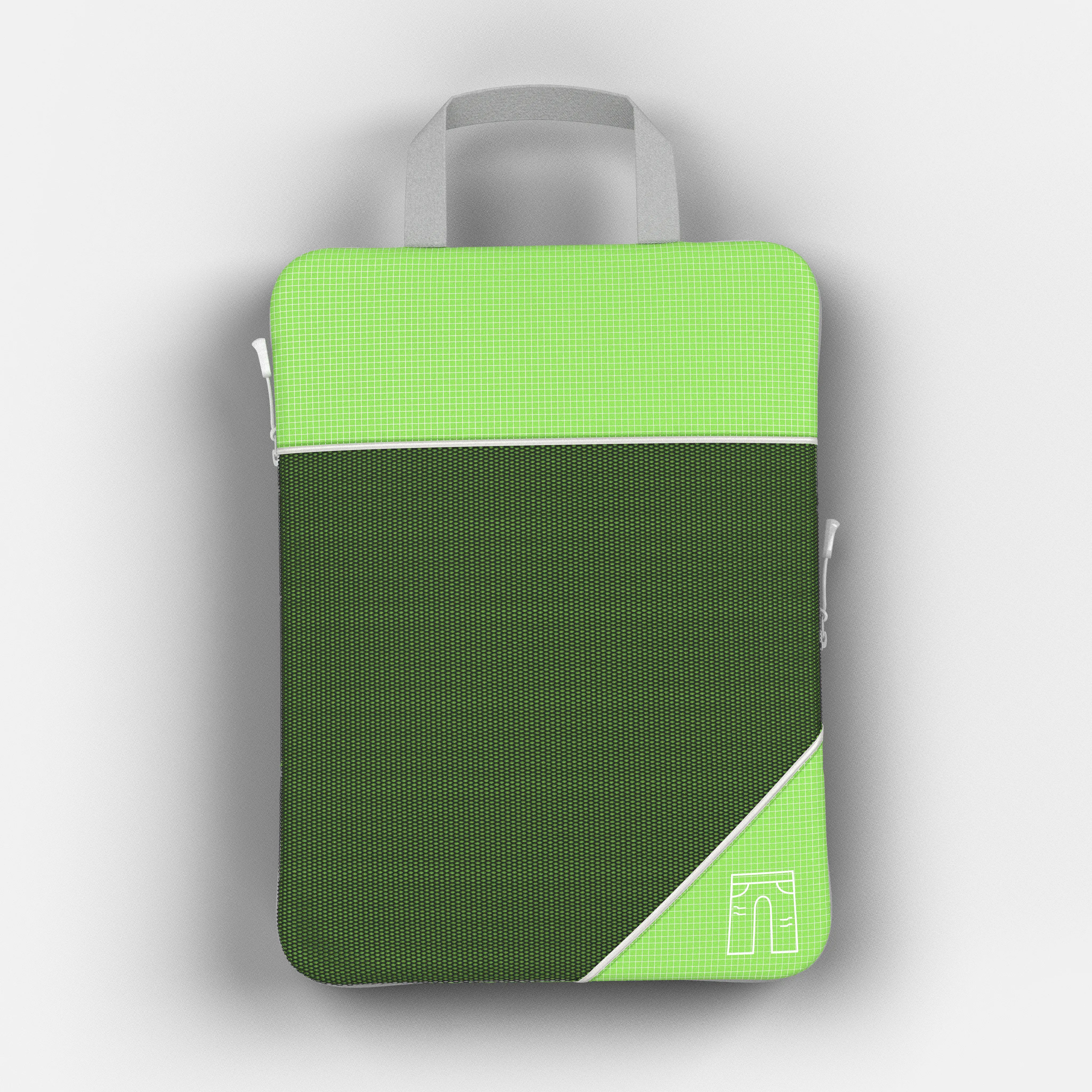 Unisex Compression Packing Cube with Mesh Panel and Reinforced Zipper 5