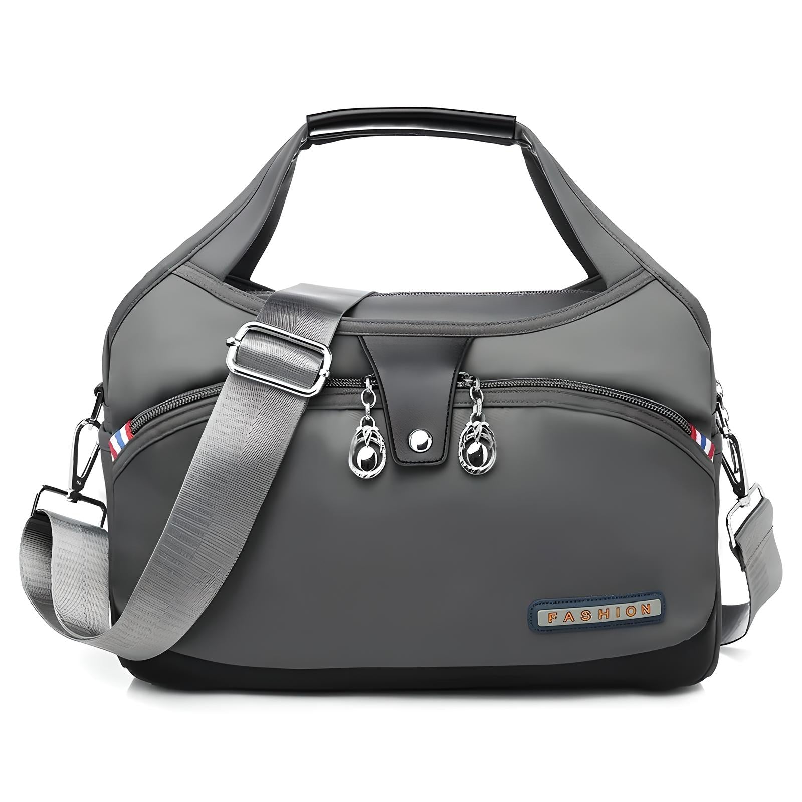 Unisex Crossbody Messenger Bag with Adjustable Strap and Multiple Compartments 10