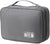 Unisex Electronics Organizer Case with Adjustable Dividers and Waterproof Exterior 10