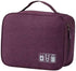 Unisex Electronics Organizer Case with Adjustable Dividers and Waterproof Exterior 11