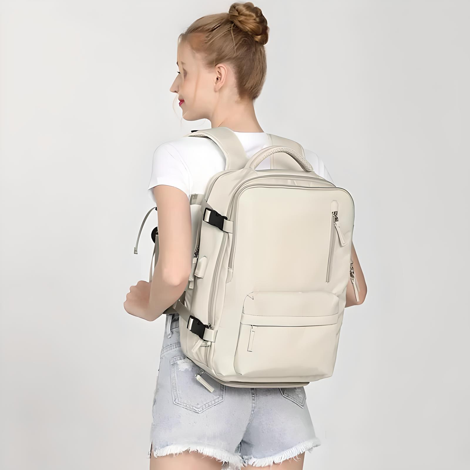 Unisex Expandable Carry-On Travel Backpack with Anti-Theft Pockets 5