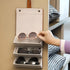 Unisex Foldable Eyewear Storage Case with Multiple Compartments 10