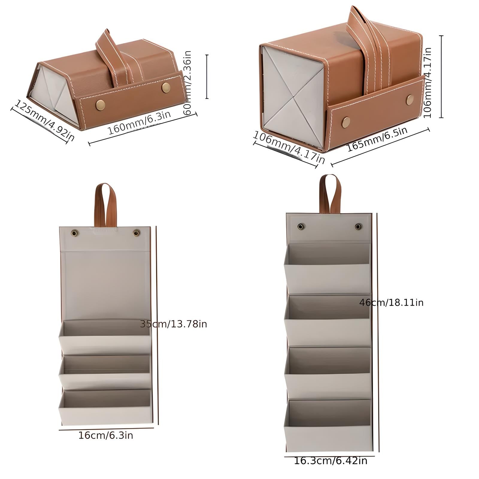 Unisex Foldable Eyewear Storage Case with Multiple Compartments 14