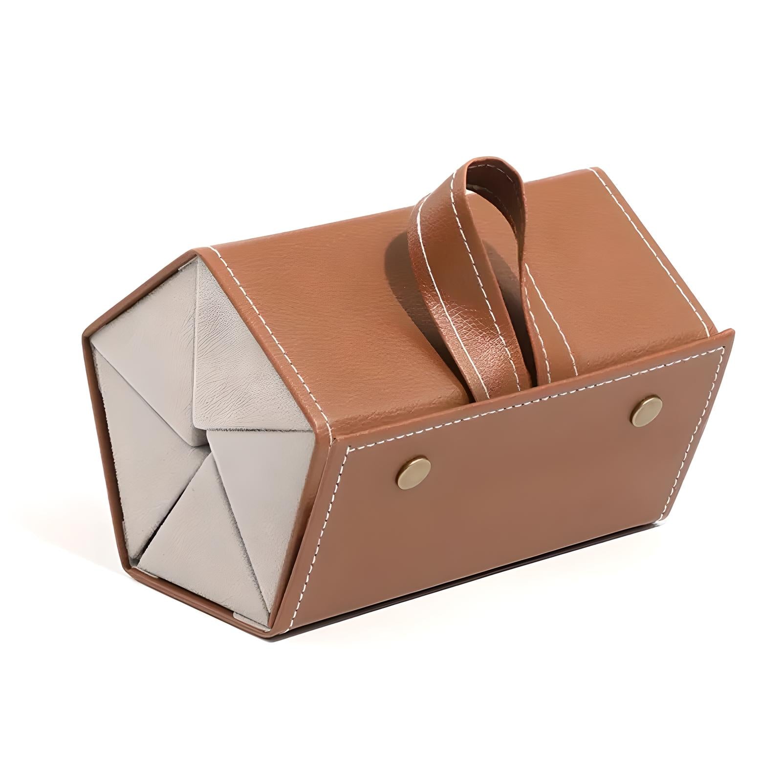 Unisex Foldable Eyewear Storage Case with Multiple Compartments 17