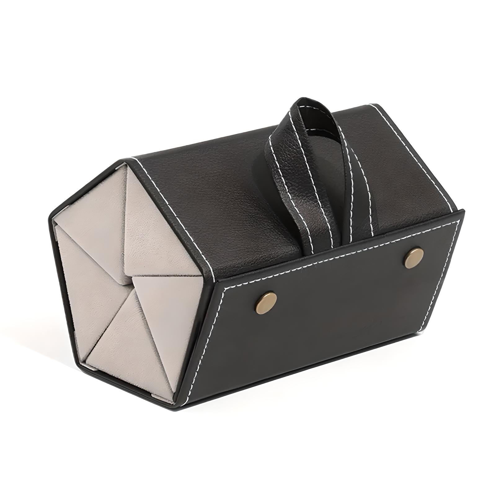 Unisex Foldable Eyewear Storage Case with Multiple Compartments 3