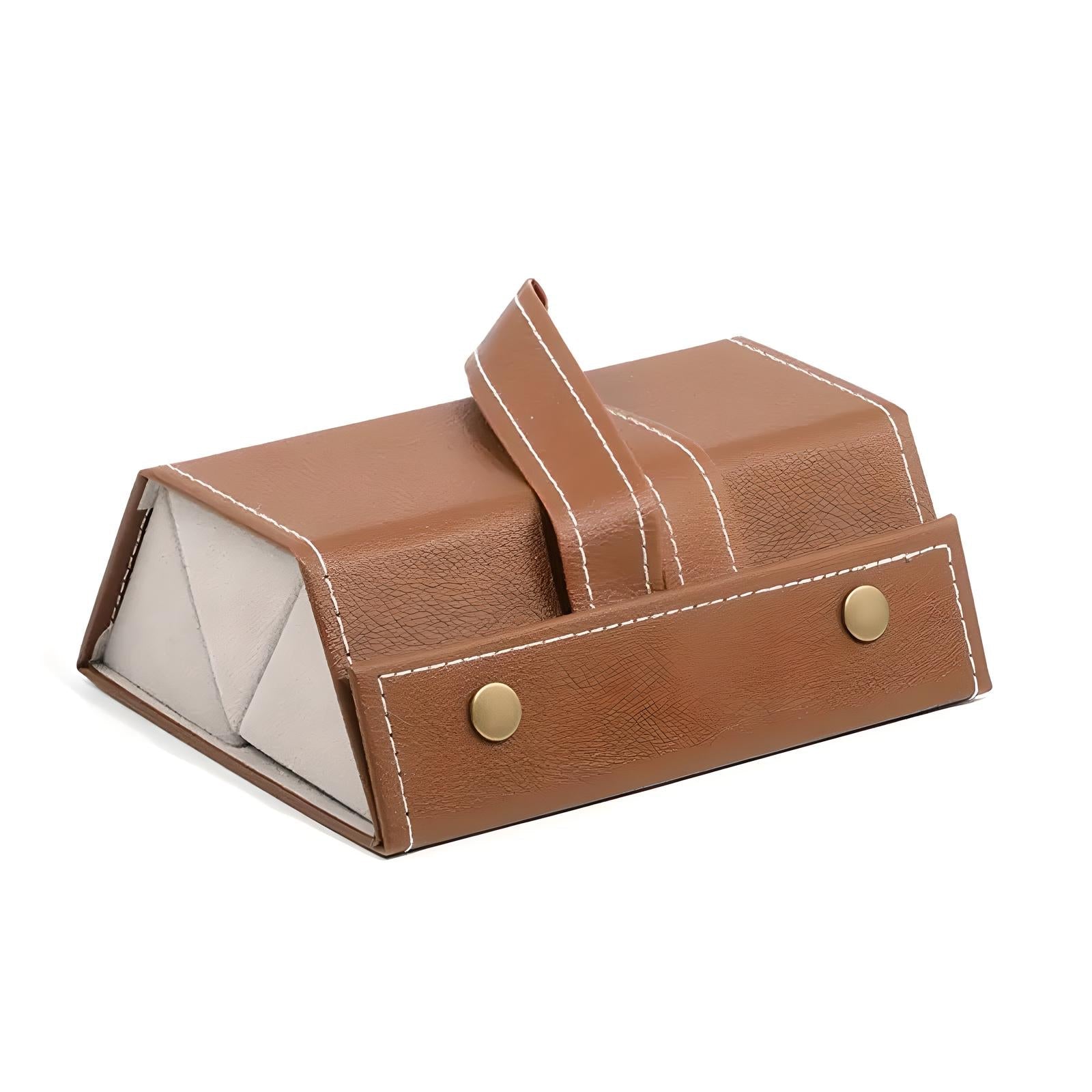 Unisex Foldable Eyewear Storage Case with Multiple Compartments 5