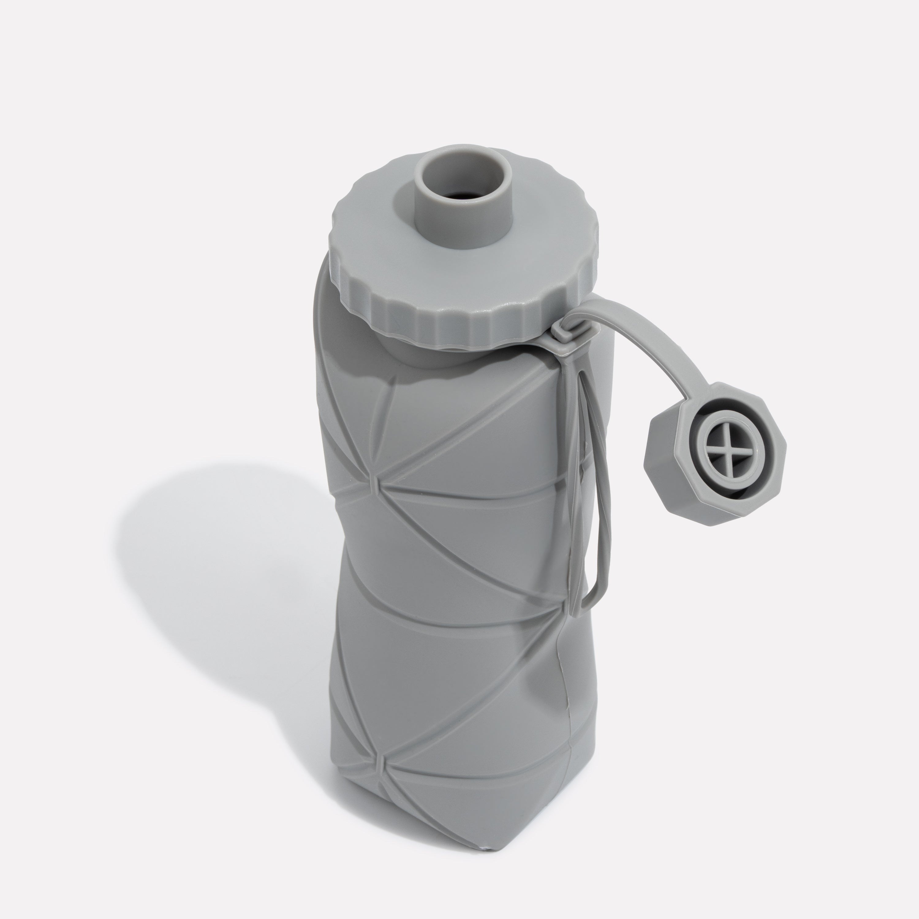 Unisex Foldable Silicone Water Bottle with Compact Design 2