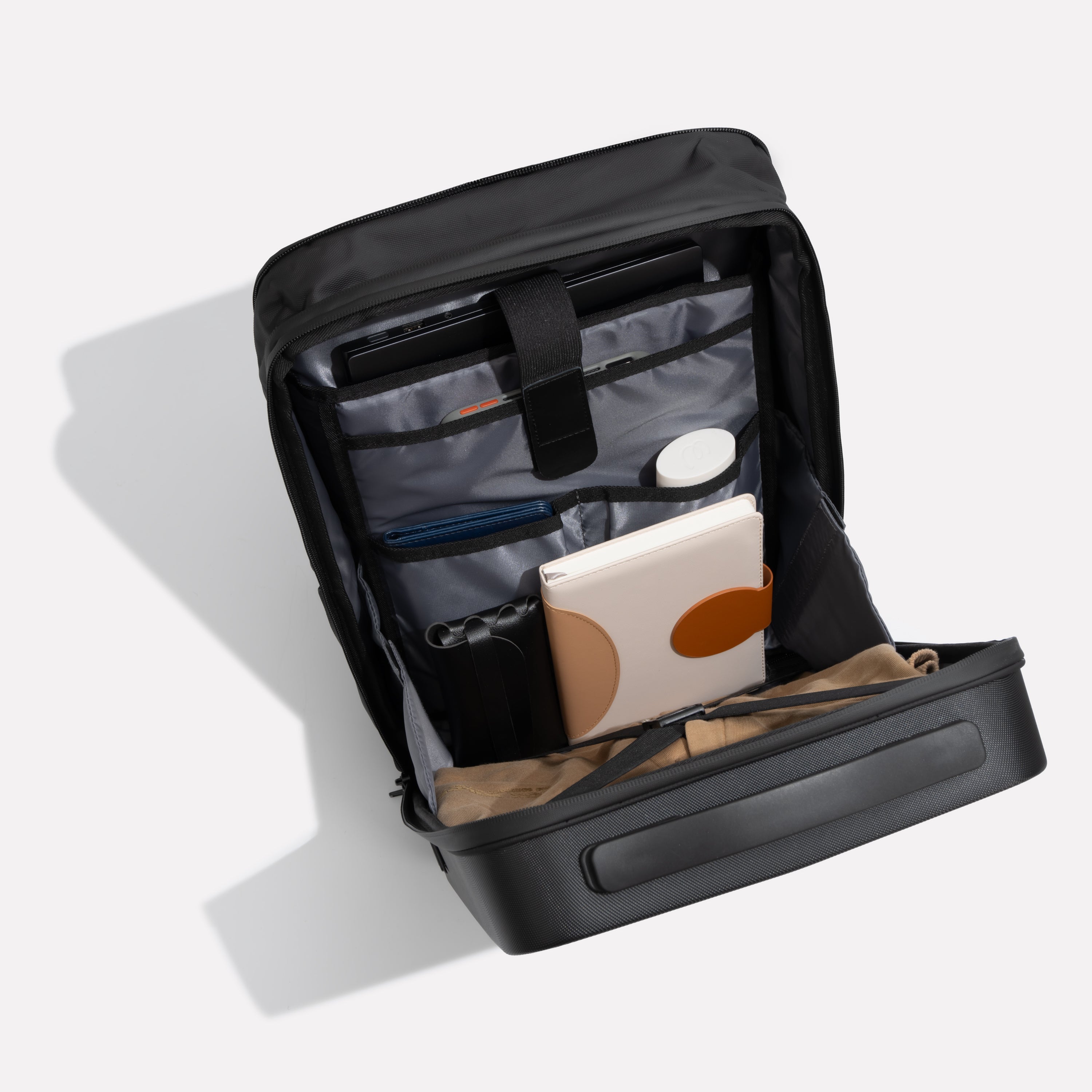 Unisex Hardshell Laptop Backpack with Combination Lock 2