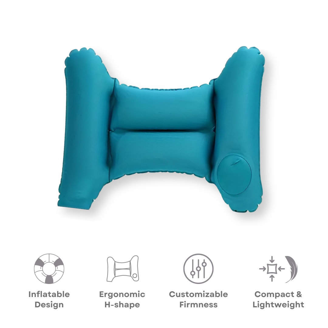 Unisex Inflatable Lumbar Support Cushion with Adjustable Air Valve 10
