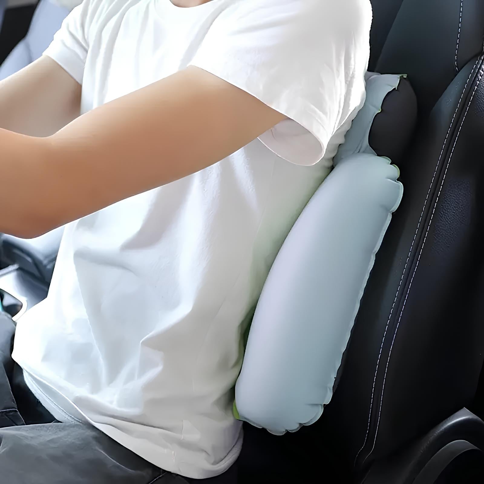 Unisex Inflatable Lumbar Support Cushion with Adjustable Air Valve 4