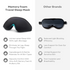Unisex Memory Foam Sleep Mask with 3D Contoured Design and Adjustable Strap 5