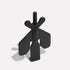Unisex Metal Travel Door Security Stopper with Anti-Slip Base 2