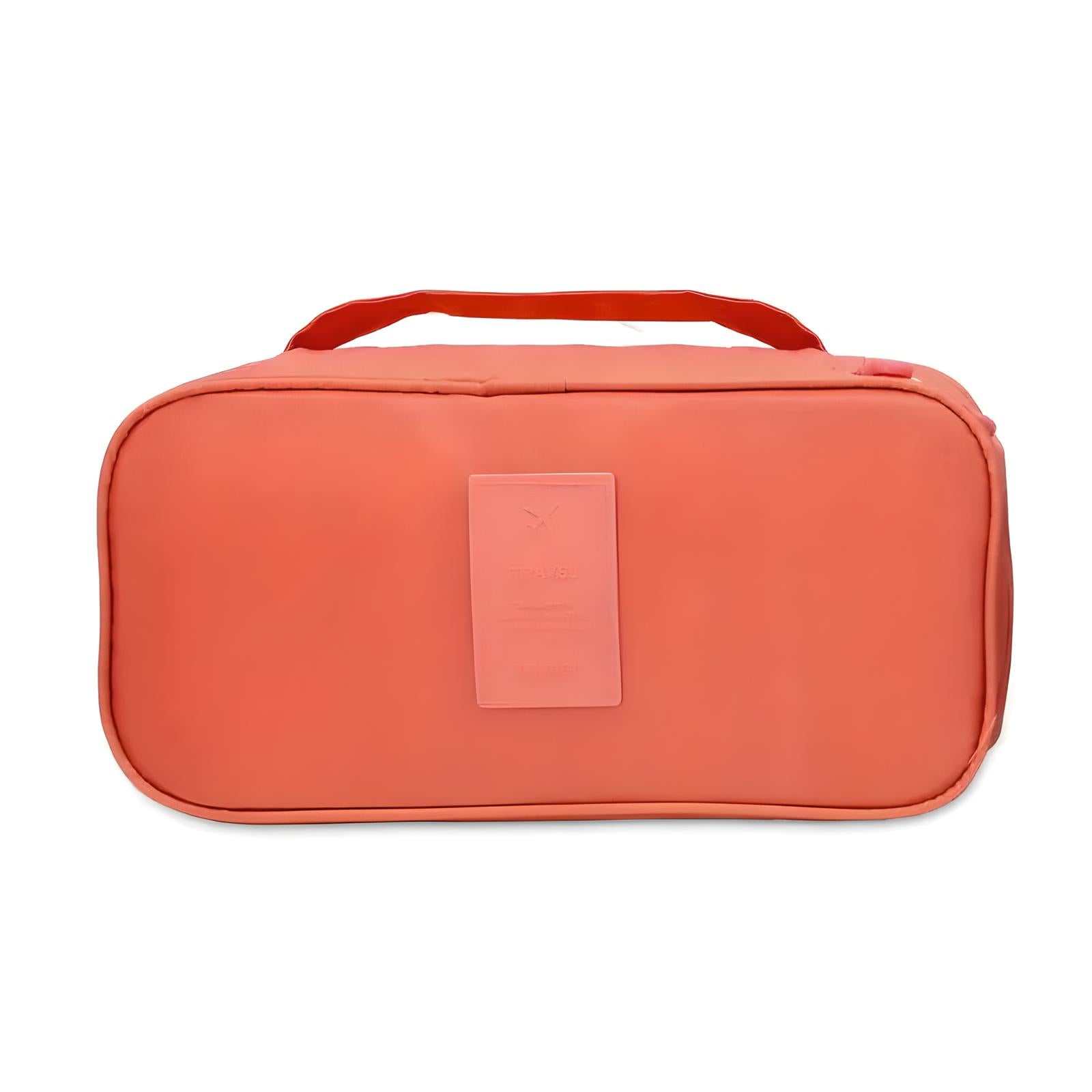 Unisex Multi-Compartment Travel Organizer with Zippered Sections 11