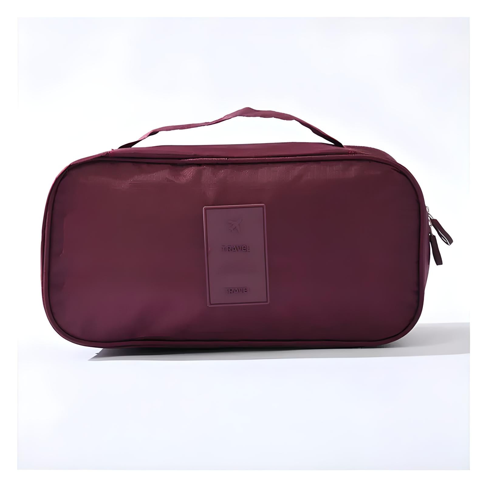 Unisex Multi-Compartment Travel Organizer with Zippered Sections 13