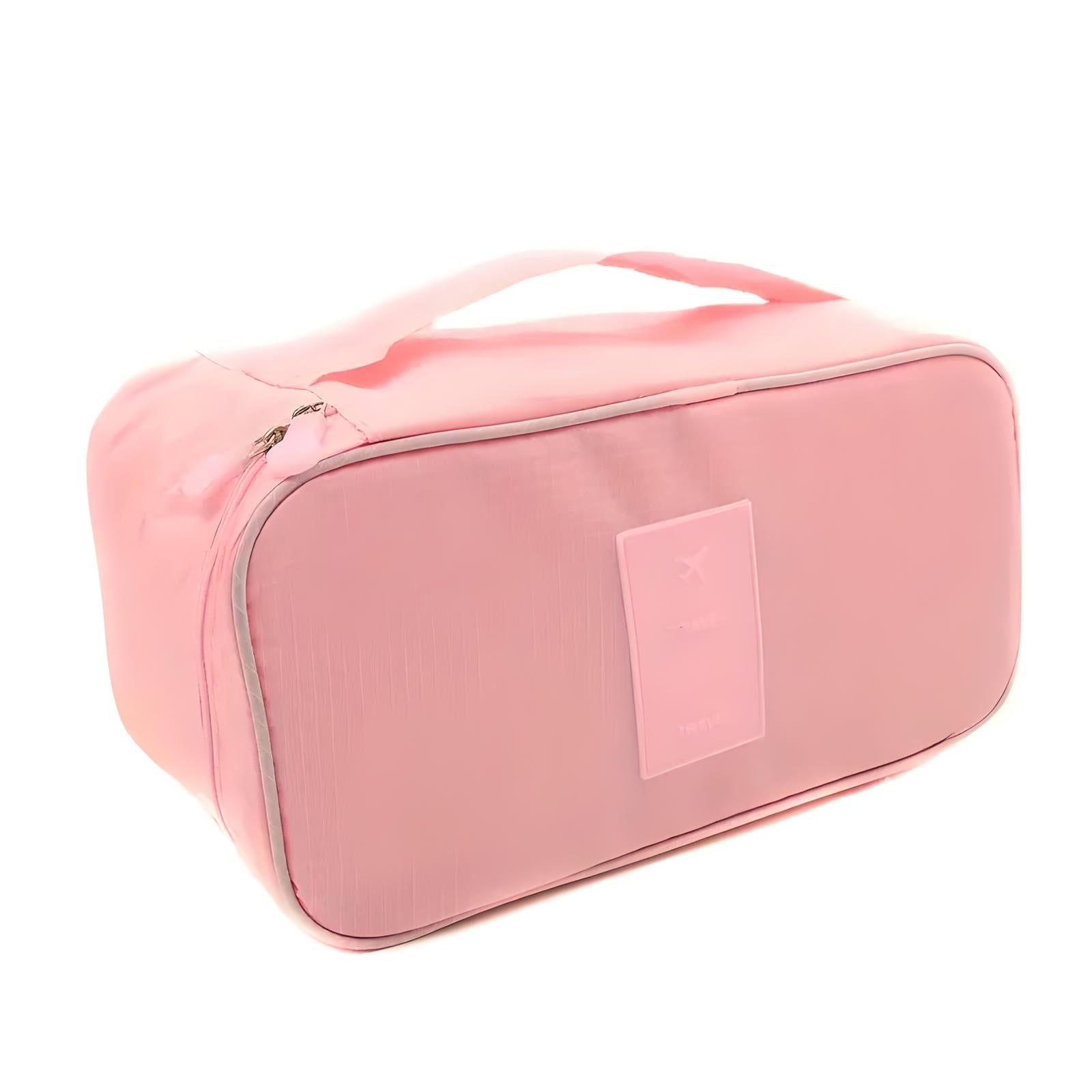 Unisex Multi-Compartment Travel Organizer with Zippered Sections 14