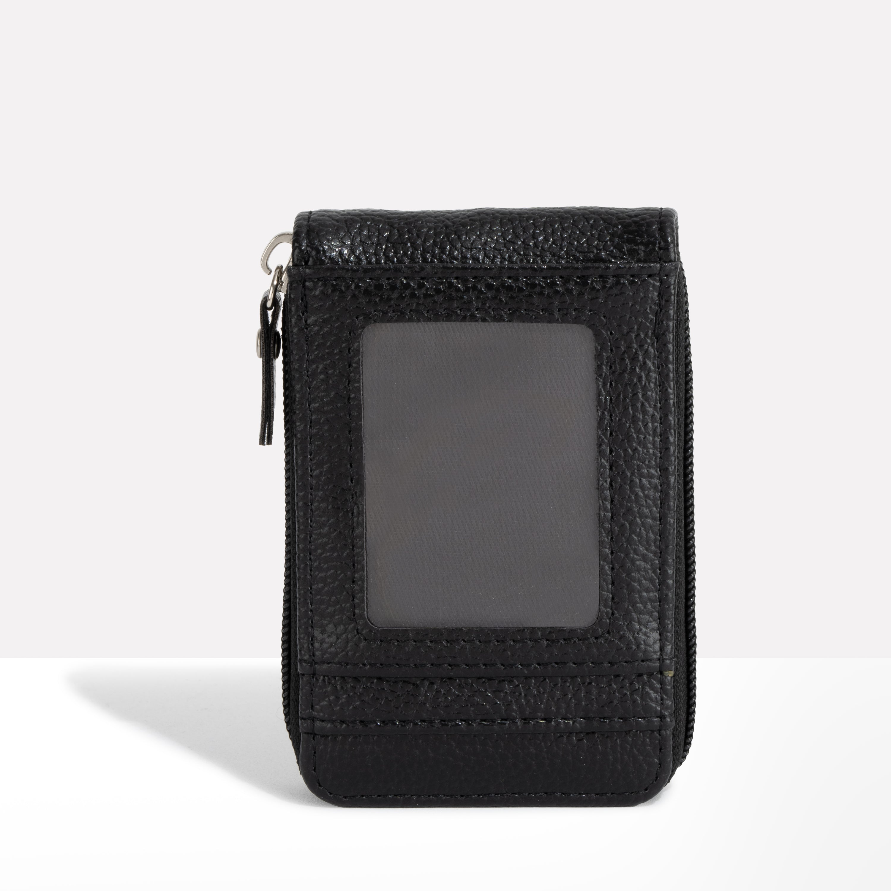 Unisex RFID Blocking Card Holder with Zip Closure 1
