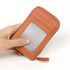 Unisex RFID Blocking Card Holder with Zip Closure 16