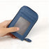Unisex RFID Blocking Card Holder with Zip Closure 19