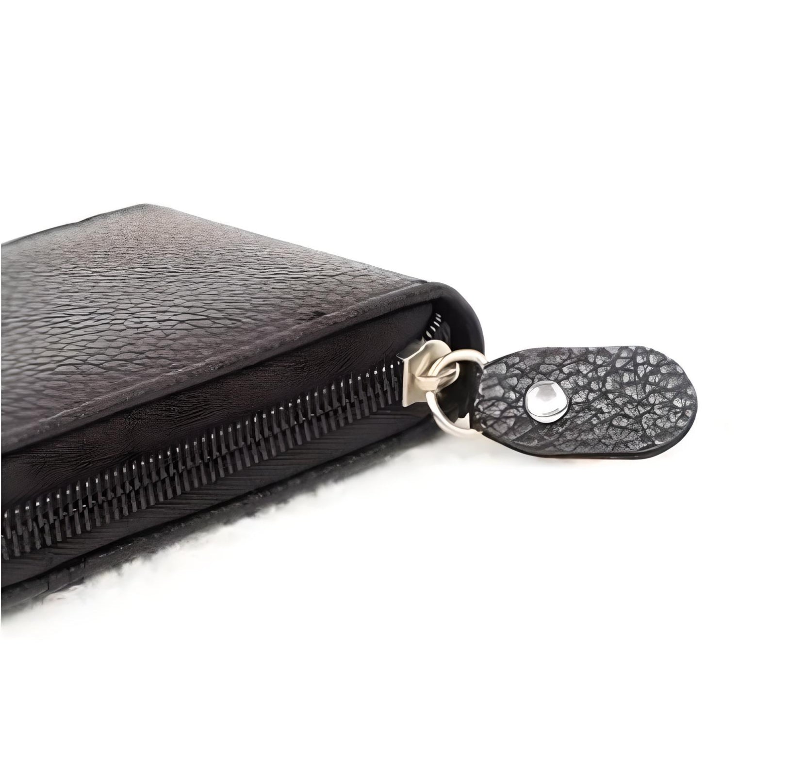 Unisex RFID Blocking Card Holder with Zip Closure 9