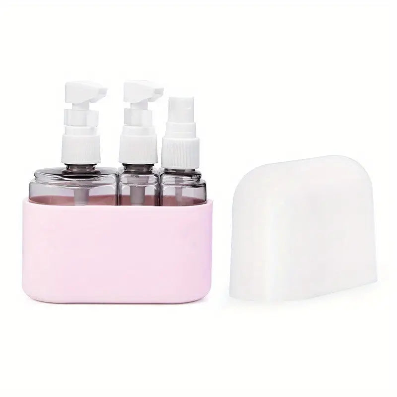 Unisex Refillable Travel Bottles with Pump and Spray Dispensers 10