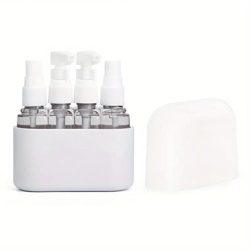 Unisex Refillable Travel Bottles with Pump and Spray Dispensers 11