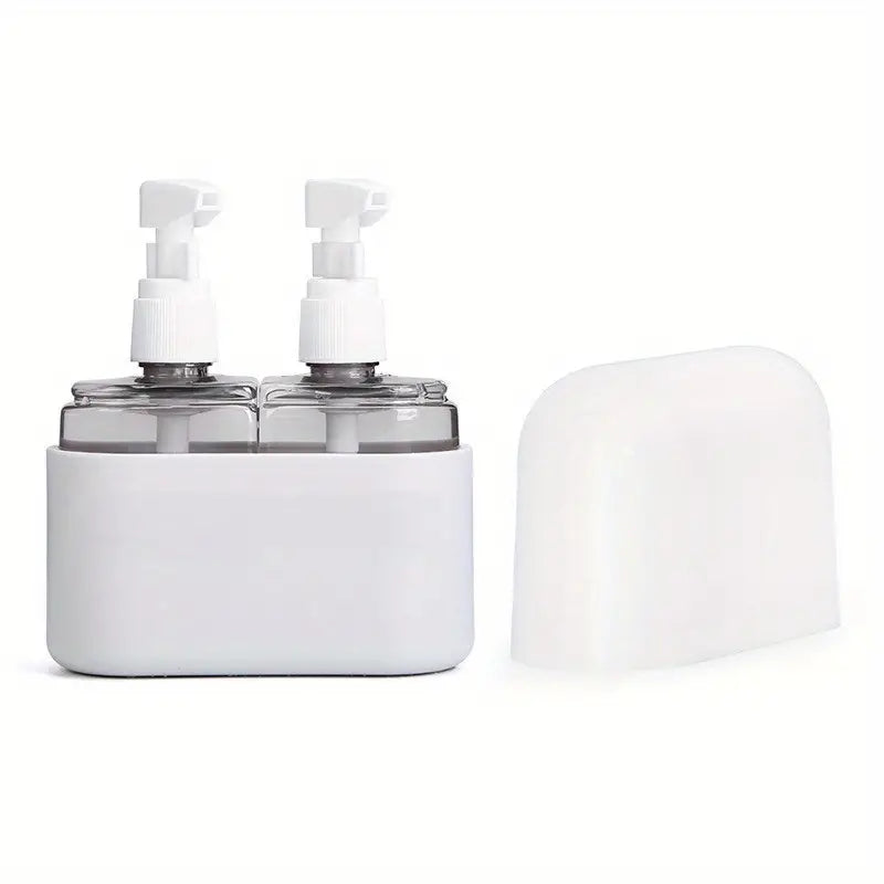 Unisex Refillable Travel Bottles with Pump and Spray Dispensers 12