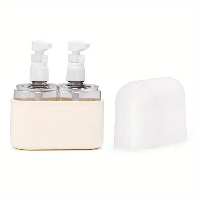 Unisex Refillable Travel Bottles with Pump and Spray Dispensers 15