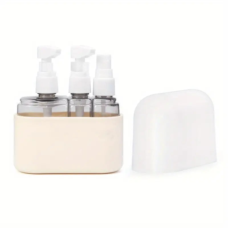 Unisex Refillable Travel Bottles with Pump and Spray Dispensers 16