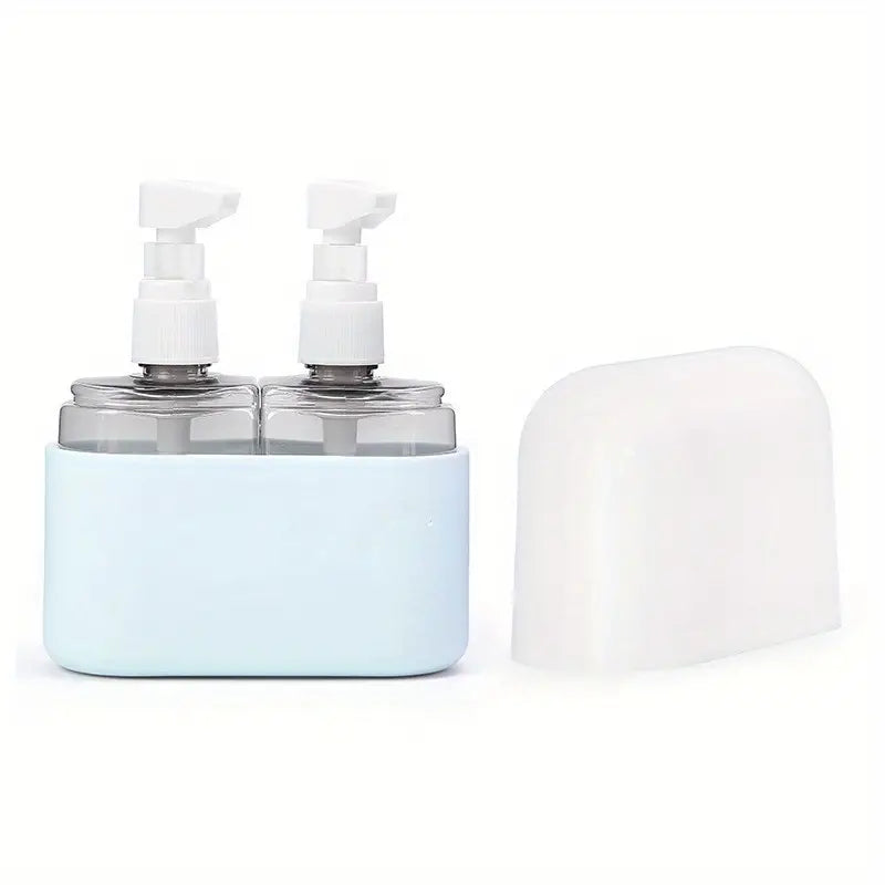 Unisex Refillable Travel Bottles with Pump and Spray Dispensers 18