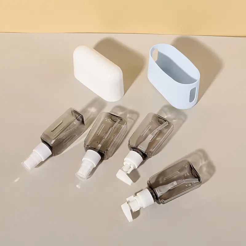 Unisex Refillable Travel Bottles with Pump and Spray Dispensers 5