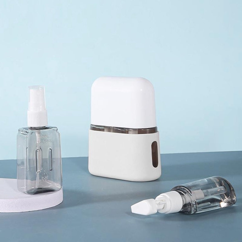 Unisex Refillable Travel Bottles with Pump and Spray Dispensers 6