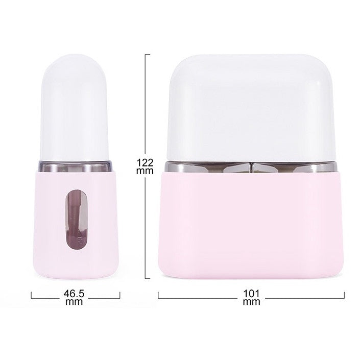 Unisex Refillable Travel Bottles with Pump and Spray Dispensers 8