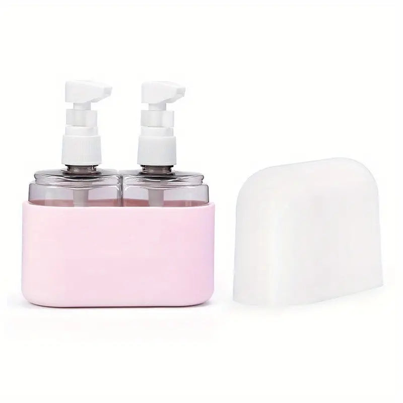 Unisex Refillable Travel Bottles with Pump and Spray Dispensers 9