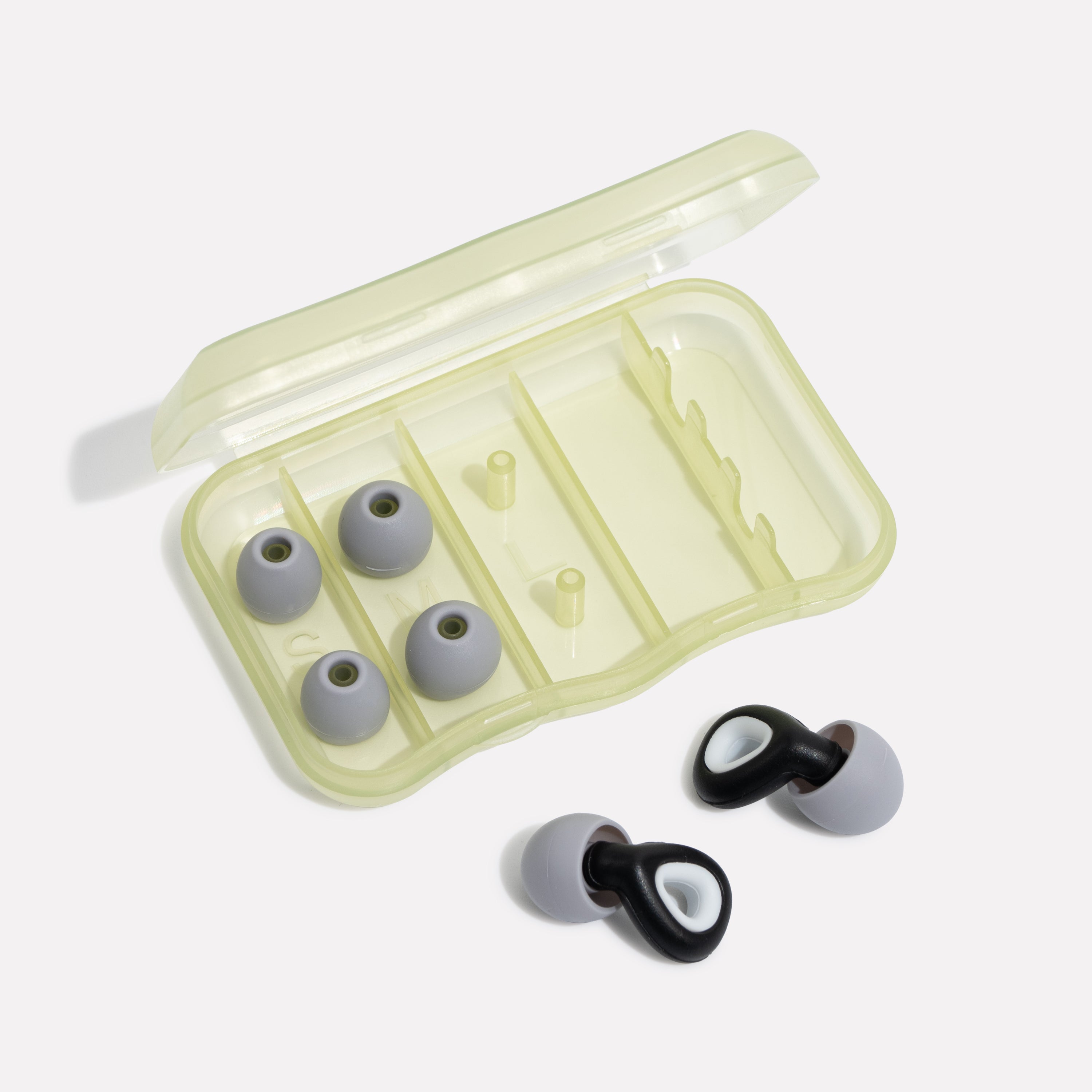 Unisex Silicone Travel Earplugs with Pressure Regulation and Multiple Cap Sizes 2