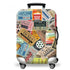 Unisex Suitcase Protection Cover with Printed Design 11