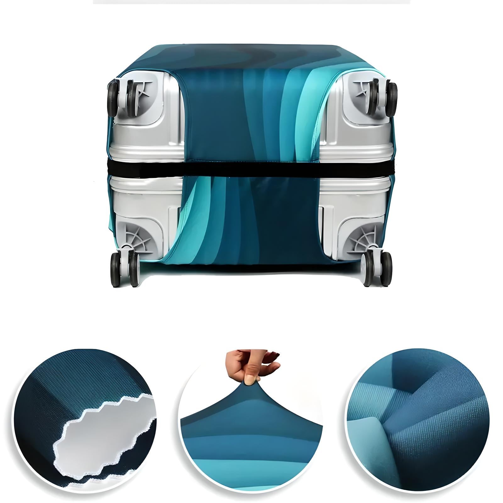 Unisex Suitcase Protection Cover with Printed Design 6