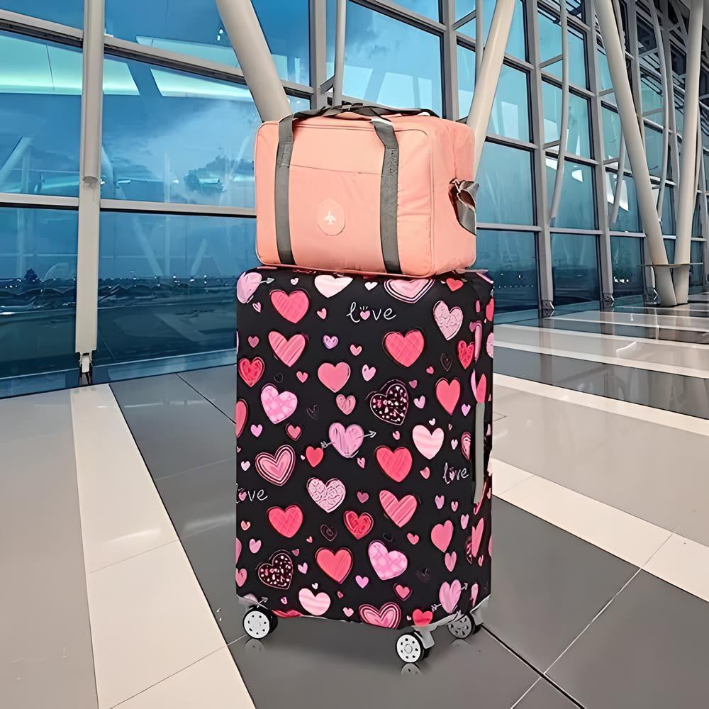 Unisex Suitcase Protection Cover with Printed Design 8