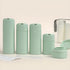 Unisex Travel Cream Dispensers Set with 5 Reusable Containers 5