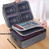 Unisex Travel Document Organizer Bag with Multiple Compartments 10