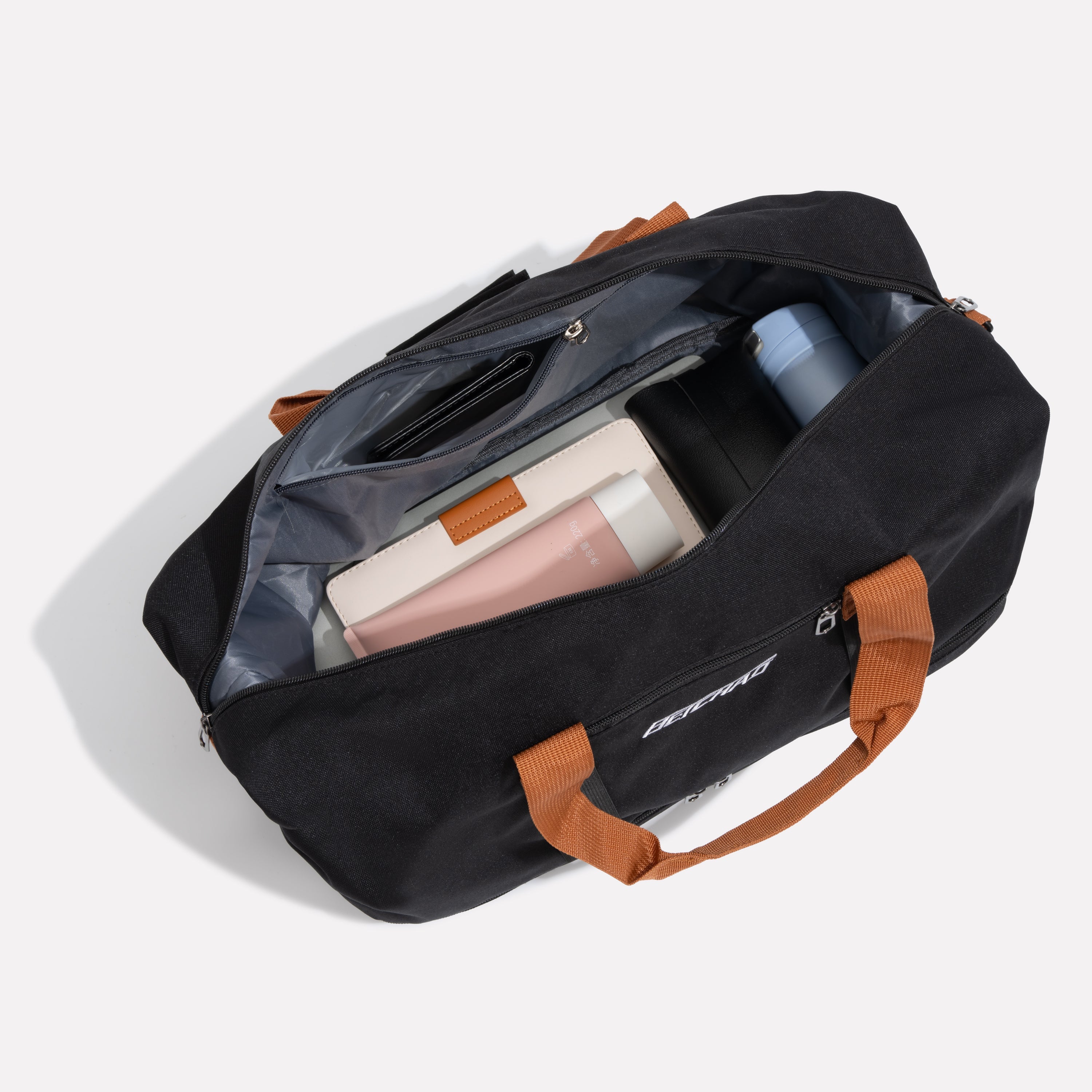 Unisex Travel Duffle Bag with Interior Compartments and Shoe Pocket 2