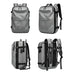 Unisex Vacuum Compression Travel Backpack with Built-in Pump and Anti-Theft Pocket 6