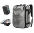 Unisex Vacuum Compression Travel Backpack with Built-in Pump and Anti-Theft Pocket 9