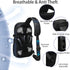 Unisex Water-Resistant Anti-Theft Crossbody Bag with Adjustable Strap 3