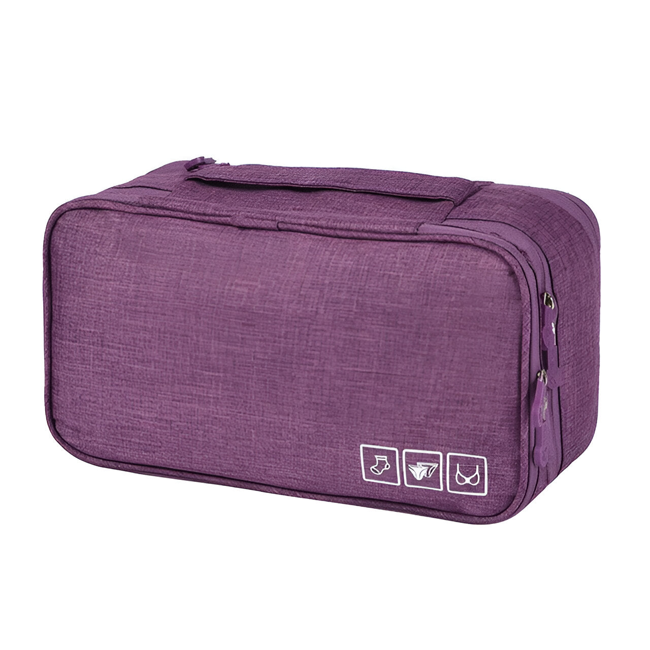 Unisex Waterproof Packing Cube for Undergarments with Dual Compartments 14