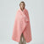 Heated Blanket Portable USB Quilted Wearable Throw Pink color