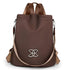 Women's Anti-Theft Backpack with Multiple Compartments and Security Features 14