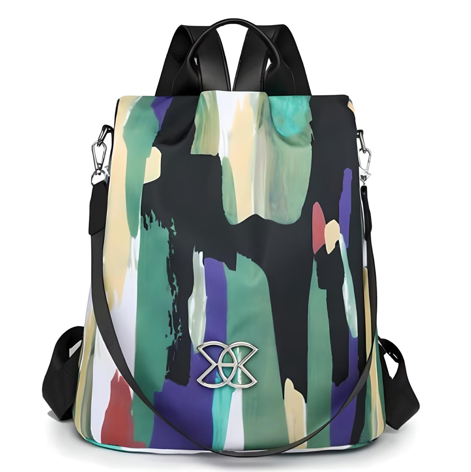 Women's Anti-Theft Backpack with Multiple Compartments and Security Features 15